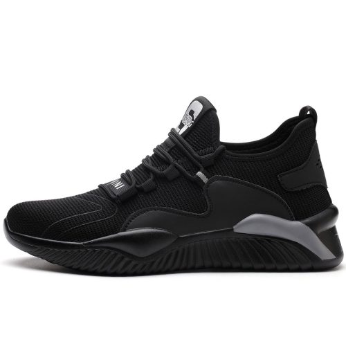 Tmax Schuhe Schutzschuhe Stahlkappe Schuhe Schwarz Grau