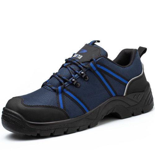 Tmax Schuhe Rutschfest Verschleißfeste Sicherheitsschuhe Antistatisch Ultraleicht Arbeitsschuhe Blau