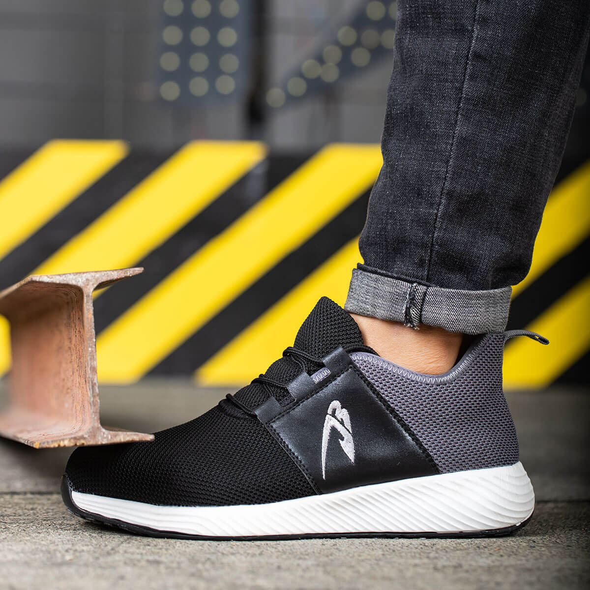 Tmax Schuhe Sicherheitsschuhe Herren Sportlich Leicht Grau TMAX SCHUHE