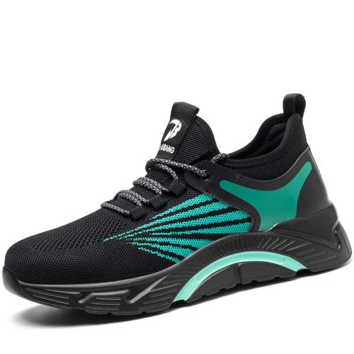 Tmax Schuhe Herren Damen Anti Smash Arbeitsschuhe Grün